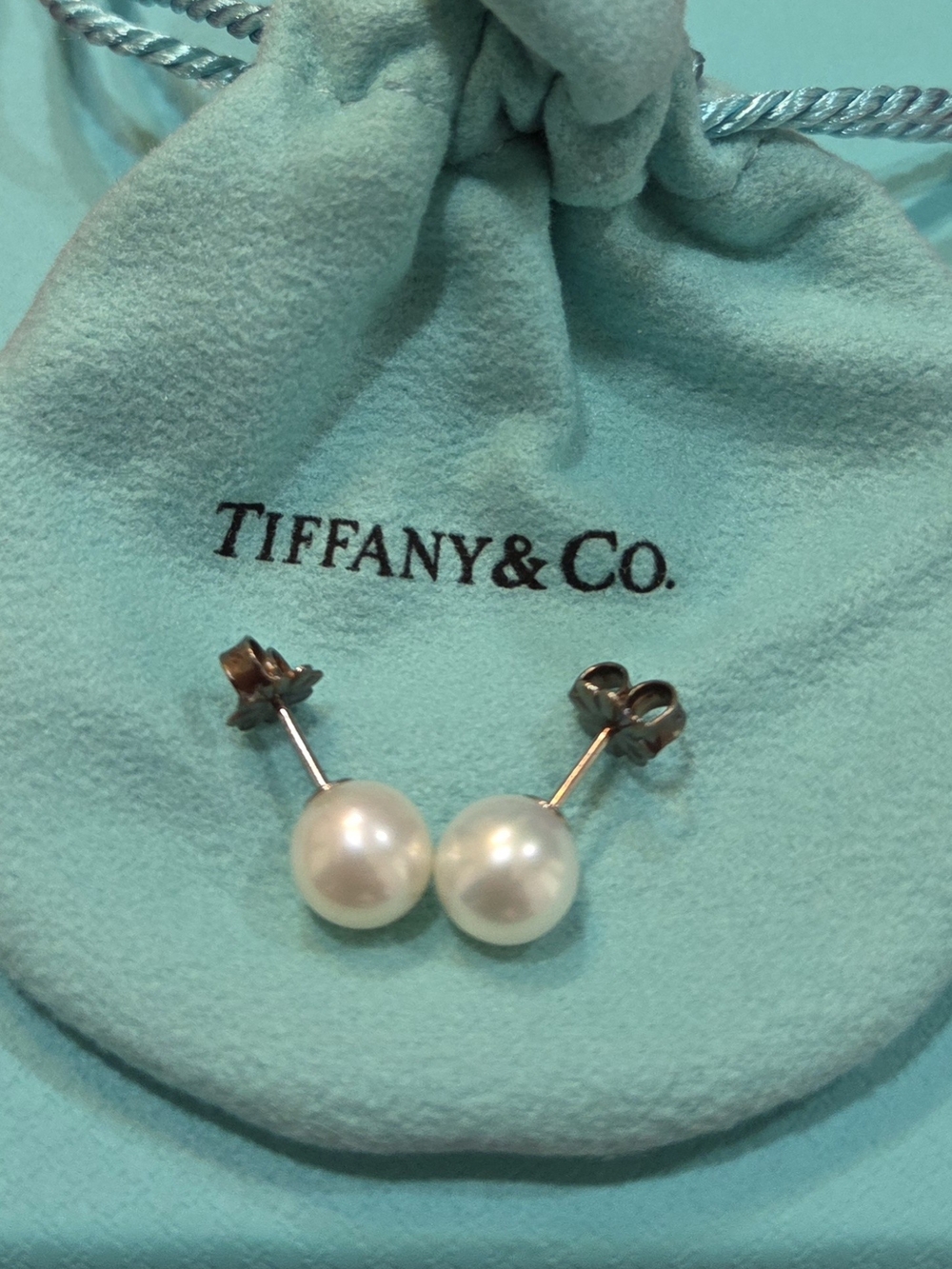Tiffany & Co. Pearl Stud Earrings
